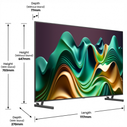 LED- Hisense 50U6NQ  (20013338) -  5