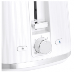  Russell Hobbs 27370-56 Eden 2S Toaster White (25199036001) -  3