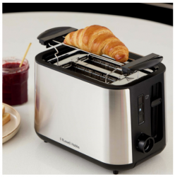  Russell Hobbs 27390-56 Heaton Brushed 2Slice Toaster (25210036001) -  9