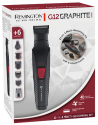   Remington PG2120 G10 Graphite 12-in-1 Multigrooming Kit (43324530100) -  3