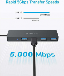  Anker PowerExpand Direct 4-in-1 USB-C PD Media Hub  (A8309G11) -  4