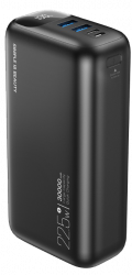    XO PR200 - 30000 mAh PD20W + QC22.5W Black (PR200_Black)