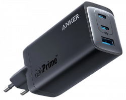    Anker PowerPort 737 GaNPrime - 120W 2xPD & 1xPIQ PPS/DPDS Black (A2148313)