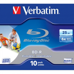  BD Verbatim 25Gb 6x Jewel 10 Printable (43713) -  3