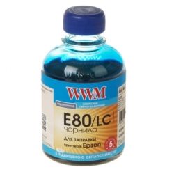  WWM Epson L800/L805/L810/L850/L1800, Light Cyan, 200 ,  (E80/LC)