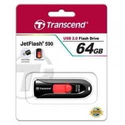 USB   Transcend 64GB JetFlash 590 USB 2.0 (TS64GJF590K) -  5