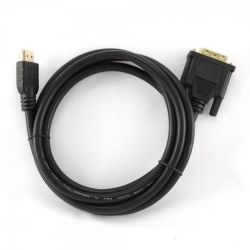   HDMI to DVI 18+1pin M, 0.5m Cablexpert (CC-HDMI-DVI-0.5M) -  2