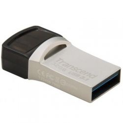 USB   Transcend 32GB JetFlash 890S Silver USB 3.1 (TS32GJF890S) -  2