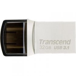 USB   Transcend 32GB JetFlash 890S Silver USB 3.1 (TS32GJF890S) -  1