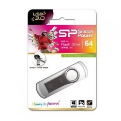 USB   Silicon Power 64GB Jewel J80 Titanium USB 3.0 (SP064GBUF3J80V1T) -  5