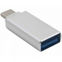  USB 3.0 - USB Type C Extradigital Silver (KBU1665) -  2