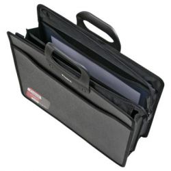  -  Axent 4, 3 compartments, black, with zipper closure (1603-01-) -  3