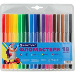  Centropen 7790/18 Washable, 18 colors (7790/18 )