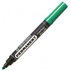  Centropen Permanent Dry Safe 8510 2,5 , round tip, green (8510/04)