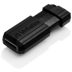 USB   Verbatim 64GB Store 'n' Go PinStripe Black USB 2.0 (49065) -  3