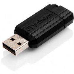 USB   Verbatim 64GB Store 'n' Go PinStripe Black USB 2.0 (49065) -  4