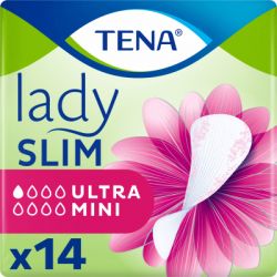   Tena Lady Slim Ultra Mini 14 . (7322540013658/7322541115832)