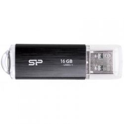 USB 3.1 Flash Drive 16Gb Silicon Power Blaze B02 Black / SP016GBUF3B02V1K