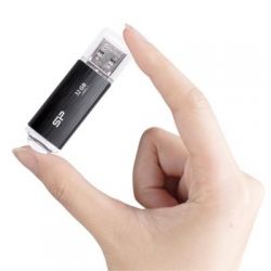 USB   Silicon Power 32GB Blaze B02 Black USB 3.0 (SP032GBUF3B02V1K) -  4