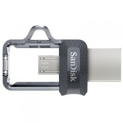 USB   SanDisk 64GB Ultra Dual Black USB 3.0 OTG (SDDD3-064G-G46) -  3
