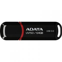 USB   A-DATA 64GB UV150 Black USB 3.0 (AUV150-64G-RBK)