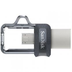 USB   SANDISK 128GB Ultra Dual Drive M3.0 USB 3.0 (SDDD3-128G-G46) -  3