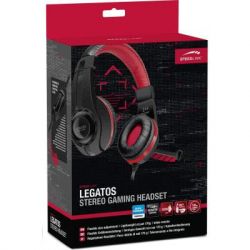  Speedlink LEGATOS Stereo Gaming Headset Black-Red (SL-860000-BK) -  4