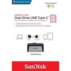 USB   SANDISK 32GB Ultra Dual USB 3.0 + Type-C (SDDDC2-032G-G46) -  12