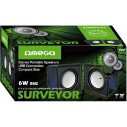   Omega OG-01 SURVEYOR 6W black USB (OG01) -  3