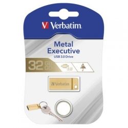 USB   Verbatim 32GB Metal Executive Gold USB 3.0 (99105) -  4