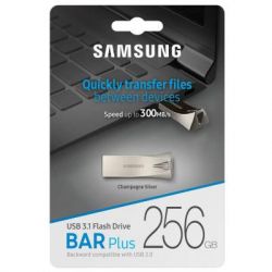 USB   Samsung 256GB Bar Plus Silver USB 3.1 (MUF-256BE3/APC) -  7