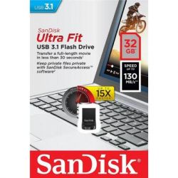 USB   SANDISK 32GB Ultra Fit USB 3.1 (SDCZ430-032G-G46) -  6