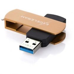 USB   eXceleram 16GB P2 Series Brown/Black USB 3.1 Gen 1 (EXP2U3BRB16) -  2
