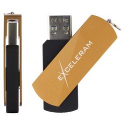 USB   eXceleram 16GB P2 Series Brown/Black USB 3.1 Gen 1 (EXP2U3BRB16) -  4
