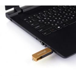 USB   eXceleram 16GB P2 Series Brown/Black USB 3.1 Gen 1 (EXP2U3BRB16) -  7