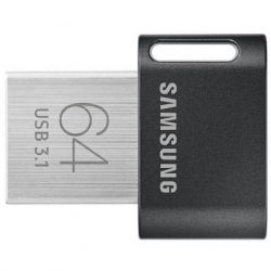 USB 3.1 Flash Drive 64Gb Samsung Fit Plus, Titanium Gray (MUF-64AB) -  1