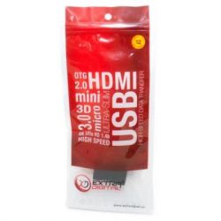  HDMI (F) <-> HDMI (F), Extradigital, Black (KBH1693) -  4