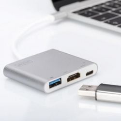 Digitus USB Type-C Multi Adapter 4K 30Hz HDMI, USB 3.0, USB-C DA-70838-1 -  3