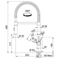  Franke Fox Pro (115.0486.993) -  2