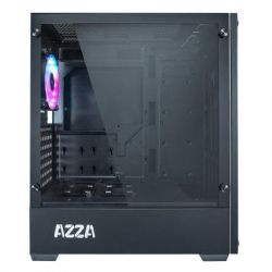  AZZA Apollo Black,  , Mid Tower,  ATX / Micro ATX / Mini ITX, 2xUSB 3.0, 1x120  ARGB Fan (CSAZ-430B-DF2) -  4