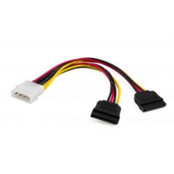   SATA power 0.2m 2 connectors Vinga (VCPSATA2PW2) -  2