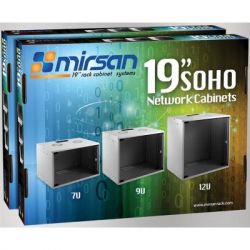 MIRSAN  SOHO 19"[9U 535x300, RAL 7035] MR.SOH09U30DE.02