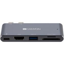 - Canyon Docking Station with 5 ports, Thunderbolt 3, Input 100-240V (CNS-TDS05DG) -  2