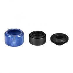    ThermalTake Pacific C-Pro G1/4 PETG 16mm OD Fitting Kit - Blue (CL-W210-CU00BU-B) -  2