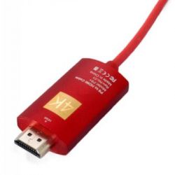  HDMI - USB Type-C, 2 , Red, V1.4, Extradigital (KBH1751) -  2