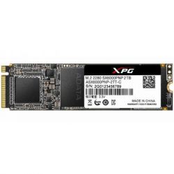   M.2 2Tb, ADATA XPG SX6000 Pro, PCI-E 3.0 x4, 3D TLC, 2100/1500 MB/s (ASX6000PNP-2TT-C) -  1