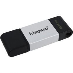 USB   Kingston 64GB DataTraveler 80 USB 3.2/Type-C (DT80/64GB) -  2