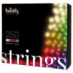 Twinkly Pro Smart LED ó Strings RGBW[Smart LED ó Twinkly Pro Strings RGBW 250,  , AWG22, IP65, ] TWP-S-CA-2X125SPP-T