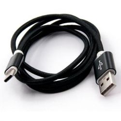   USB 2.0 AM to Type-C 1.5m black Dengos (NTK-TC-DL-BLACK)