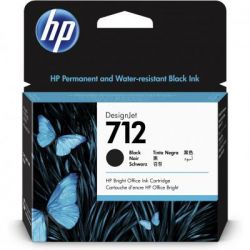  HP DJ No.712 DesignJet 230/630 Black 80ml (3ED71A)